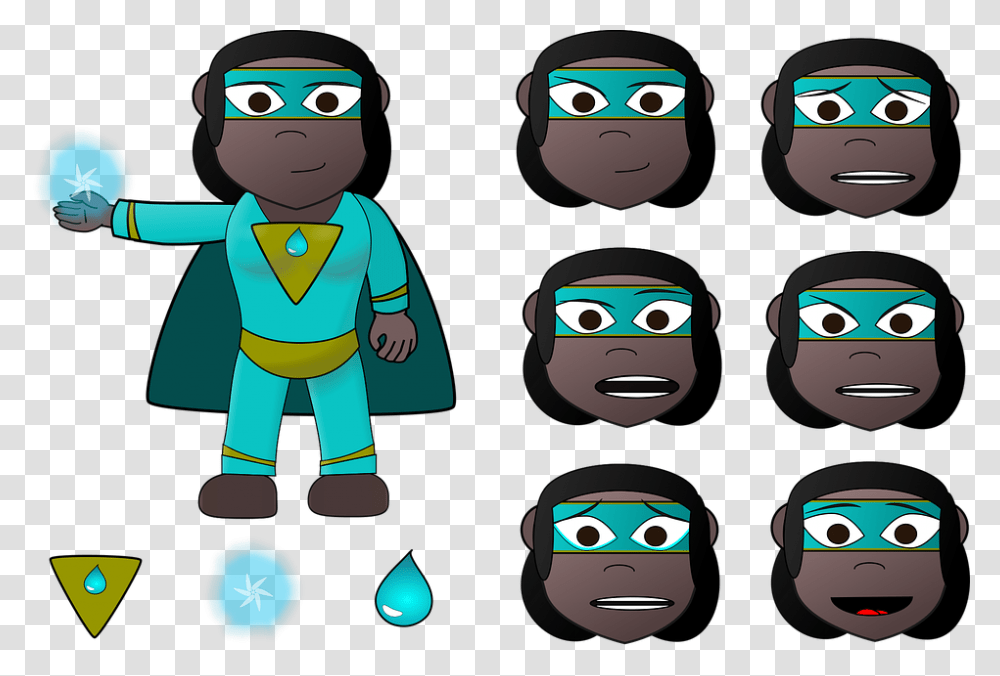 Superhero 960, Face, Goggles, Accessories, Accessory Transparent Png