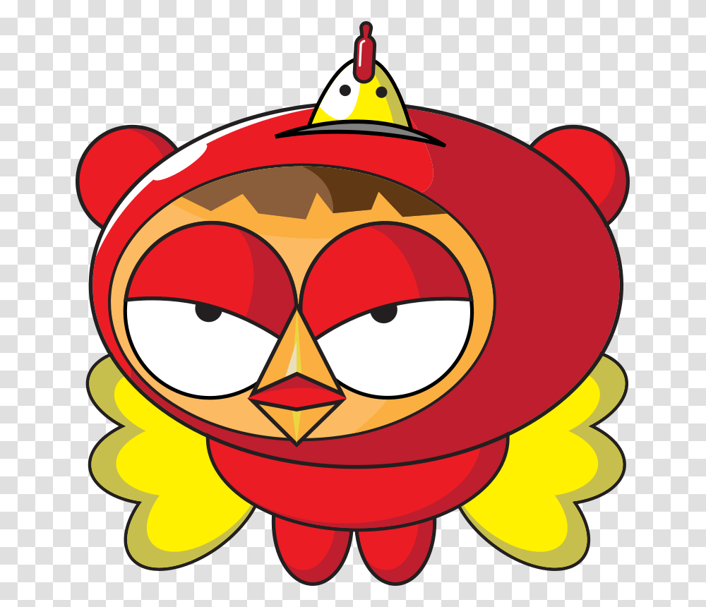 Superhero Chicken Svg Clip Arts Cartoon Superhero, Angry Birds Transparent Png