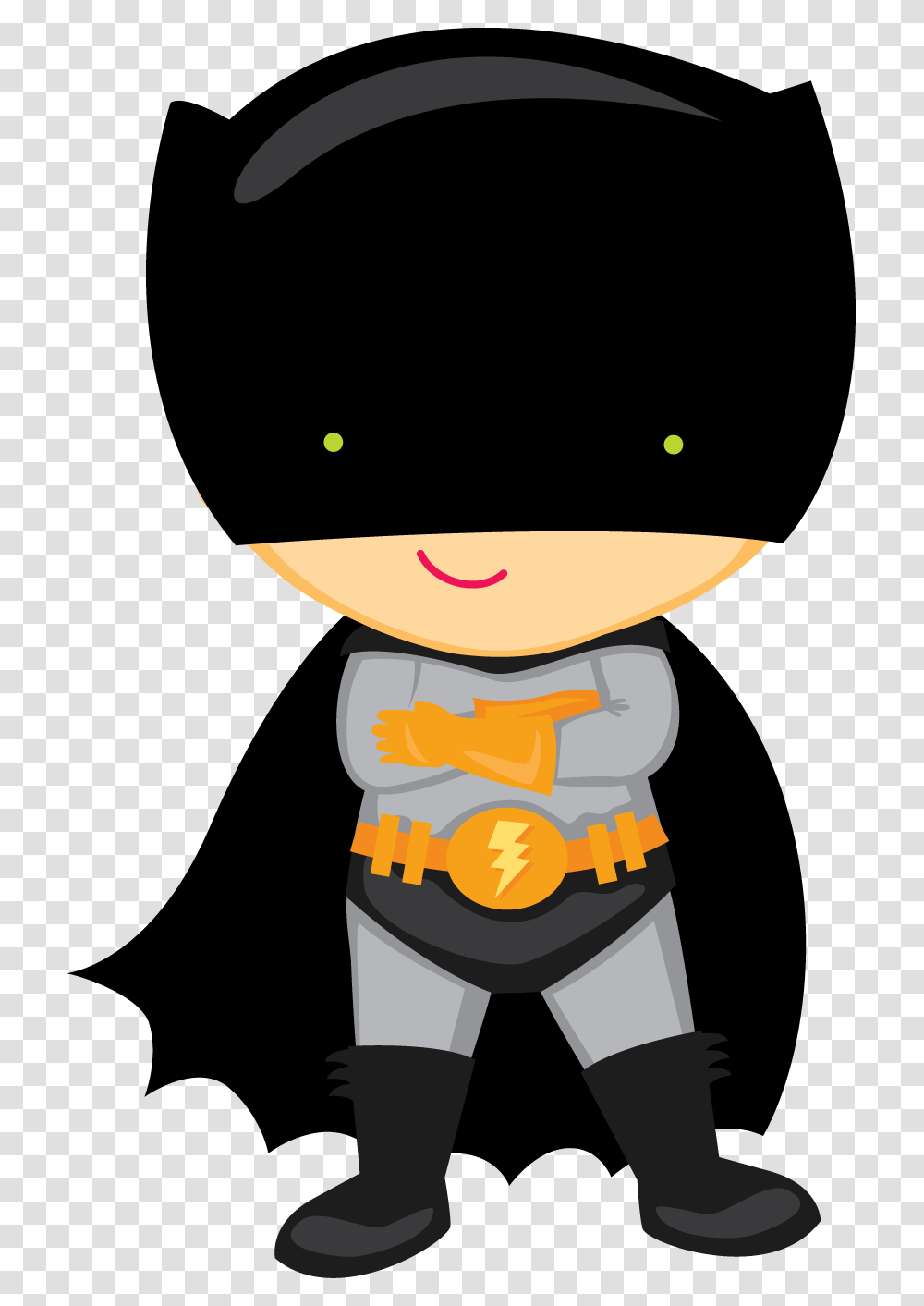 Superhero Clipart Minus Batman, Apparel, Hardhat, Helmet Transparent Png