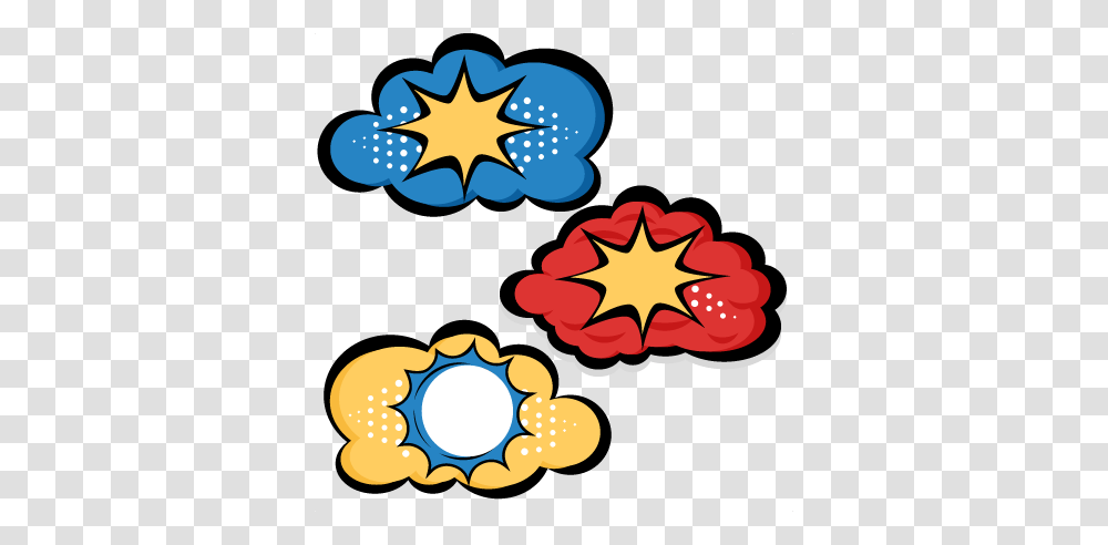 Superhero Clouds Cutting For Scrapbooking Superhero, Dynamite, Weapon, Pattern Transparent Png