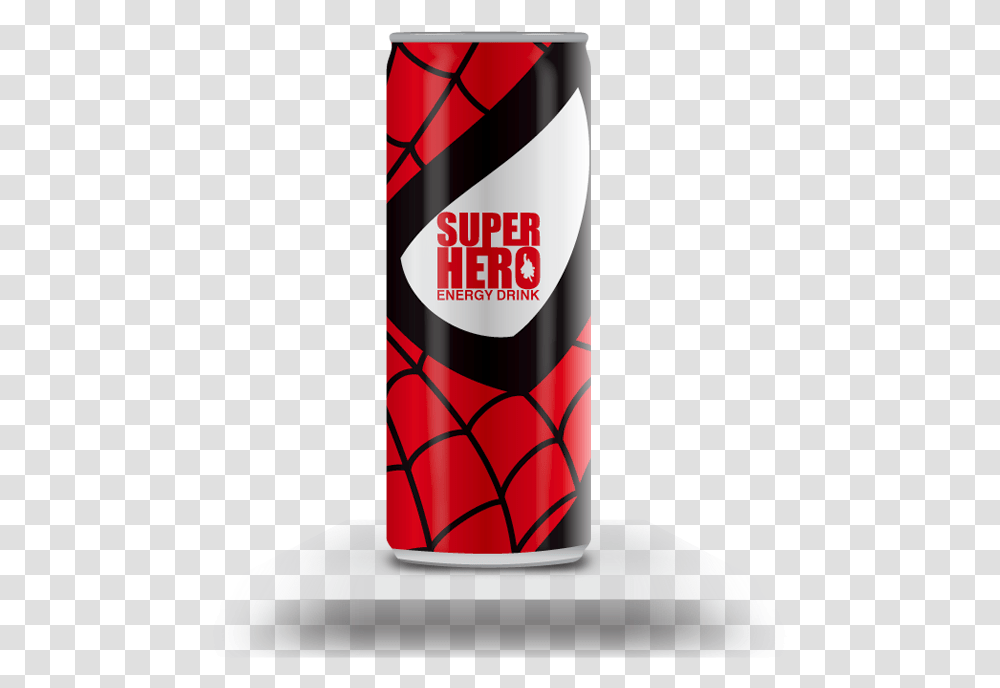 Superhero Energy Drink, Tin, Can, Spray Can, Beverage Transparent Png