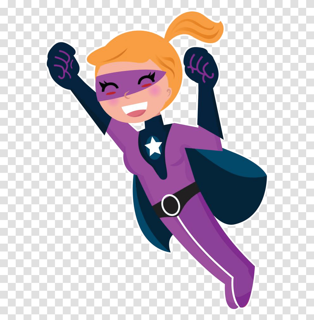 Superhero Girl, Hand Transparent Png