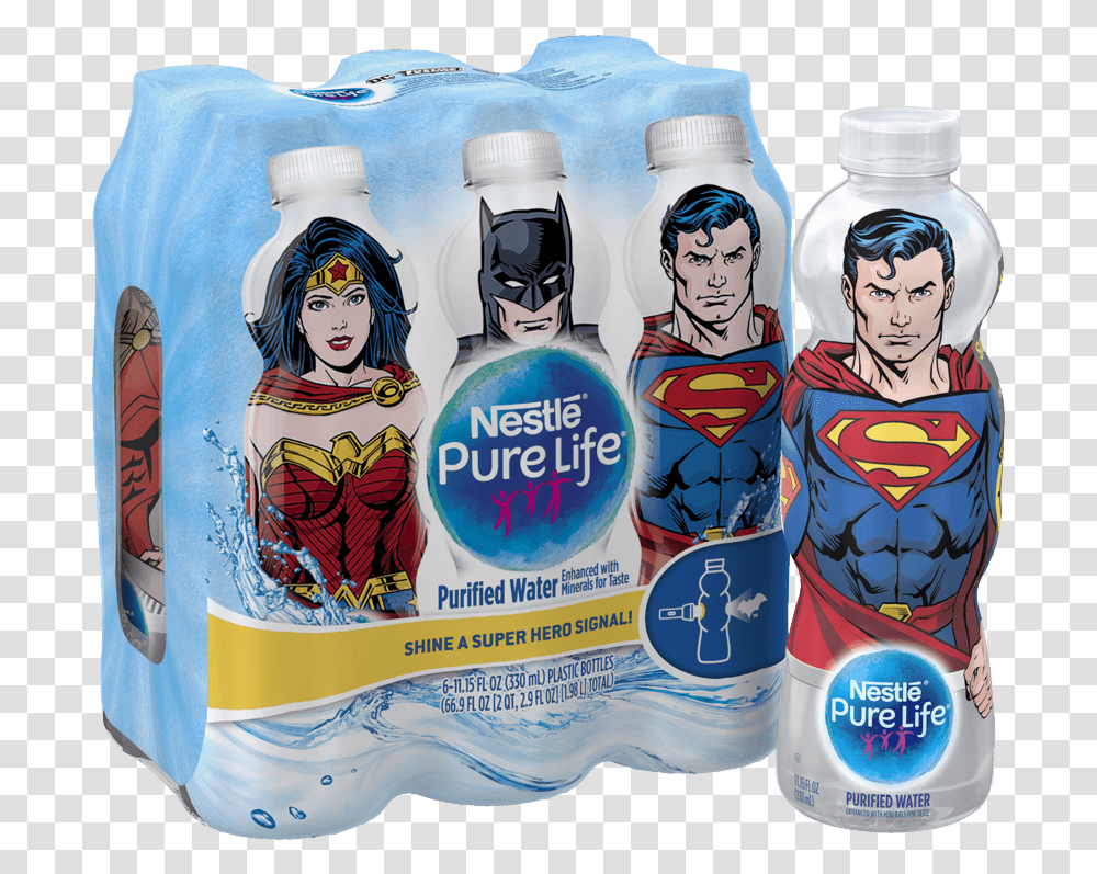 Superhero, Label, Bottle, Person Transparent Png