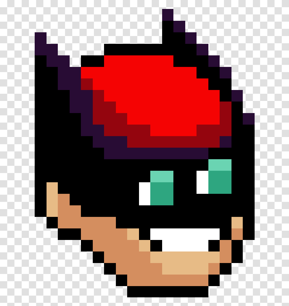 Superhero Mask Kawaii Rainbow Pixel Art, Pac Man Transparent Png