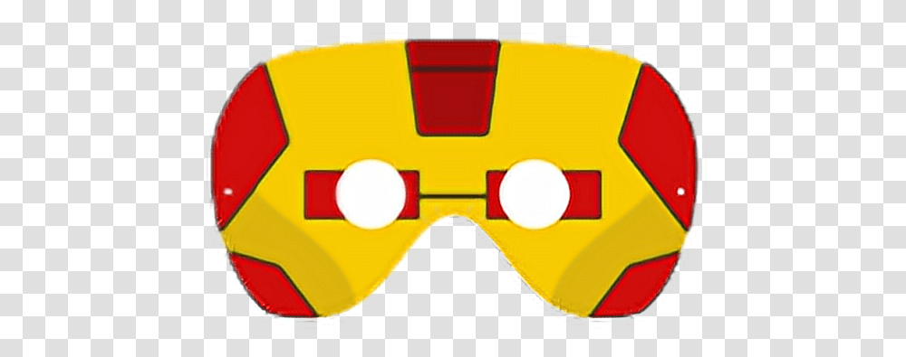 Superhero Mask Superheromask Freetoedit Circle, Pac Man Transparent Png