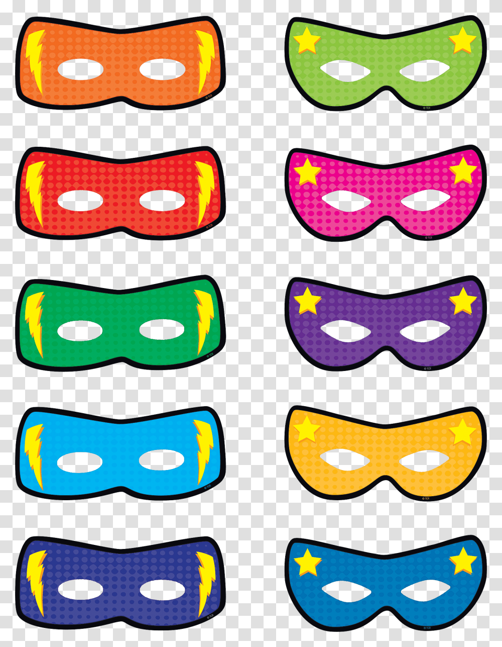 Superhero Masks Accents, Goggles, Accessories, Accessory, Mustache Transparent Png