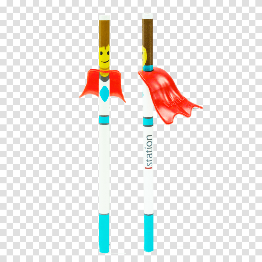 Superhero Pencil With Cape, Plot Transparent Png