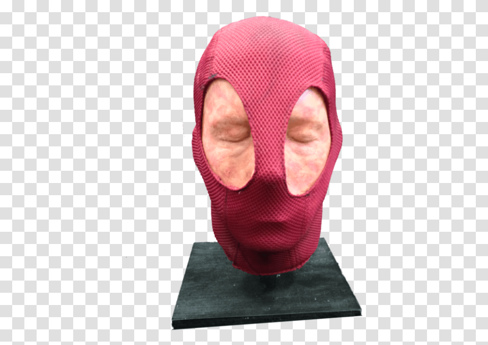Superheroes Icollector Deadpool, Head, Person, Human, Clothing Transparent Png