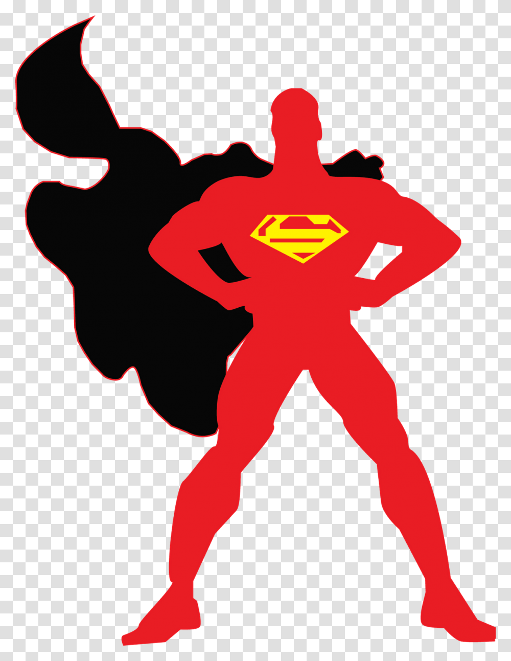 Superheroes Superman, Person, Logo, Light Transparent Png