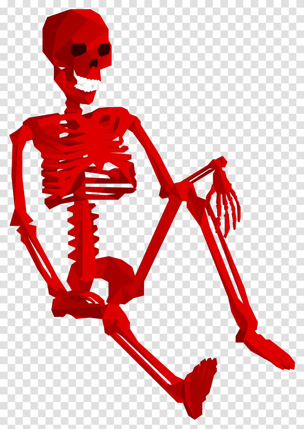 Superhot Skeleton, Bow Transparent Png