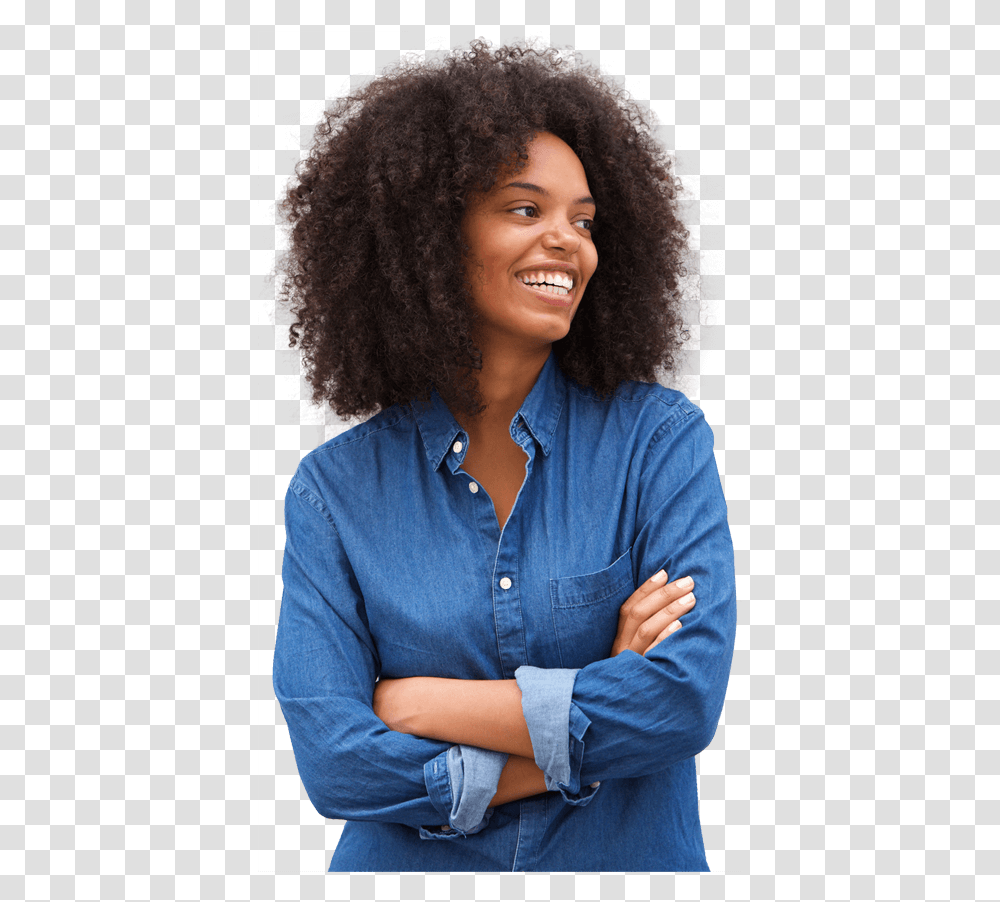 Superior Credit Union Curly, Hair, Person, Human Transparent Png