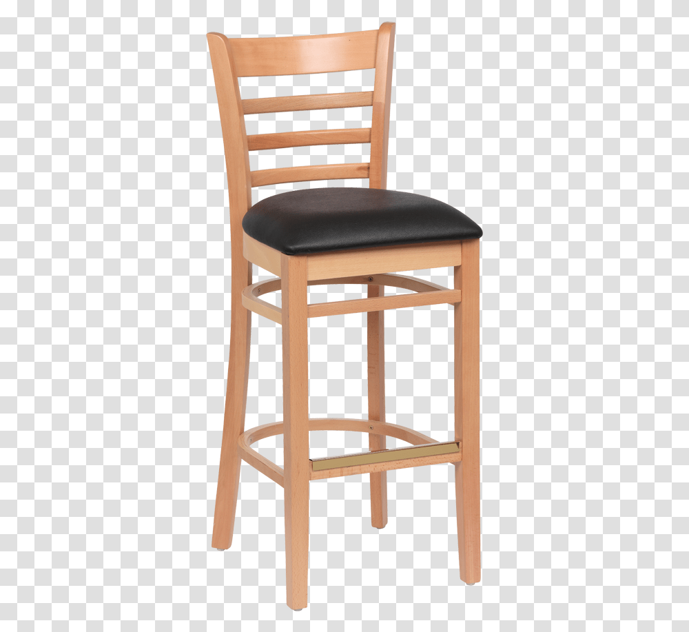 Superior Equipment Supply Wood Bar Stool With Back, Furniture, Chair Transparent Png