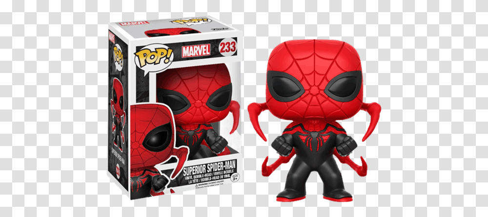 Superior Spider Man Funko, Toy, Paper Transparent Png