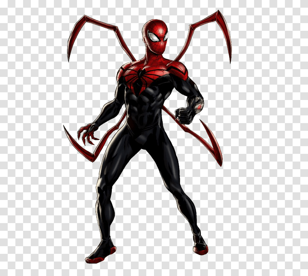 Superior Spider Man, Ninja, Person, Human, Batman Transparent Png