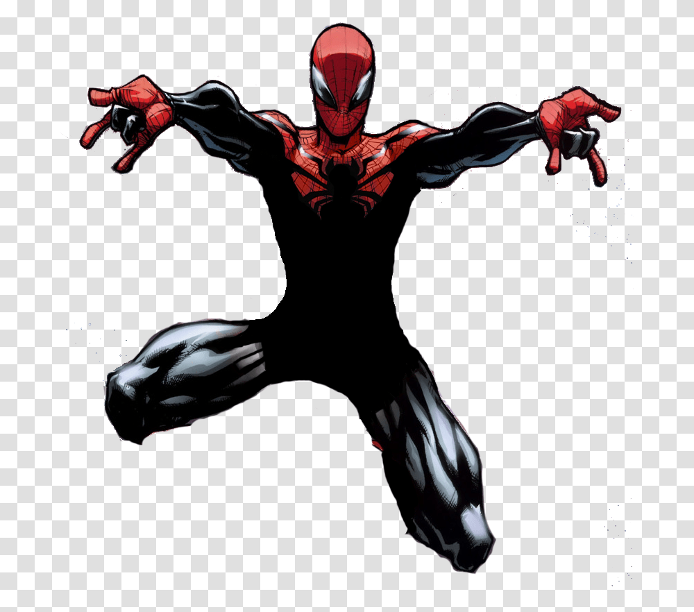 Superior Spiderman Hd Superior Spiderman, Hand, Batman, Person, Human Transparent Png