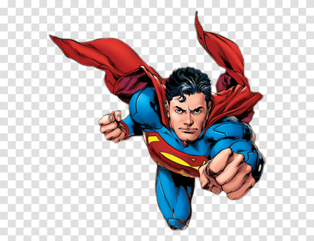 Superman 1 Image Superman, Comics, Book, Person, Human Transparent Png