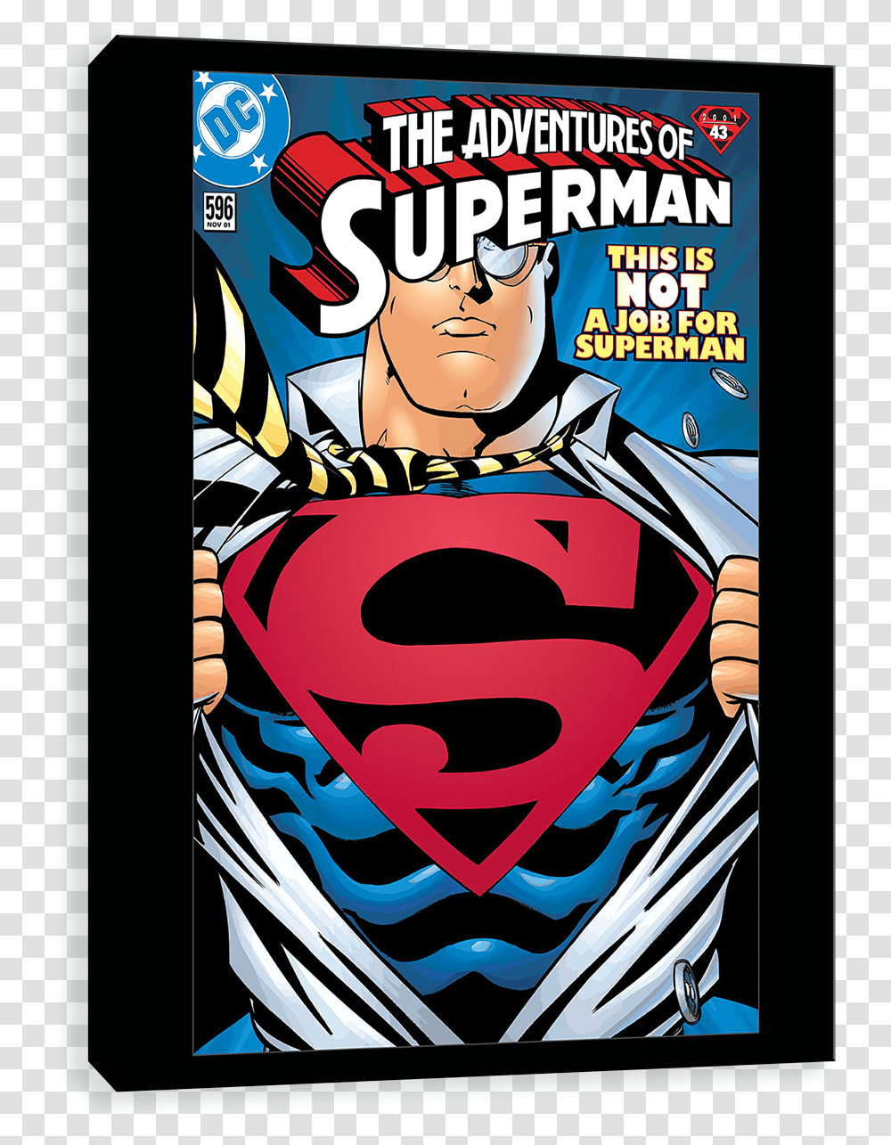 Superman Adventure Adventures Of Superman Issue, Poster, Advertisement, Comics, Book Transparent Png