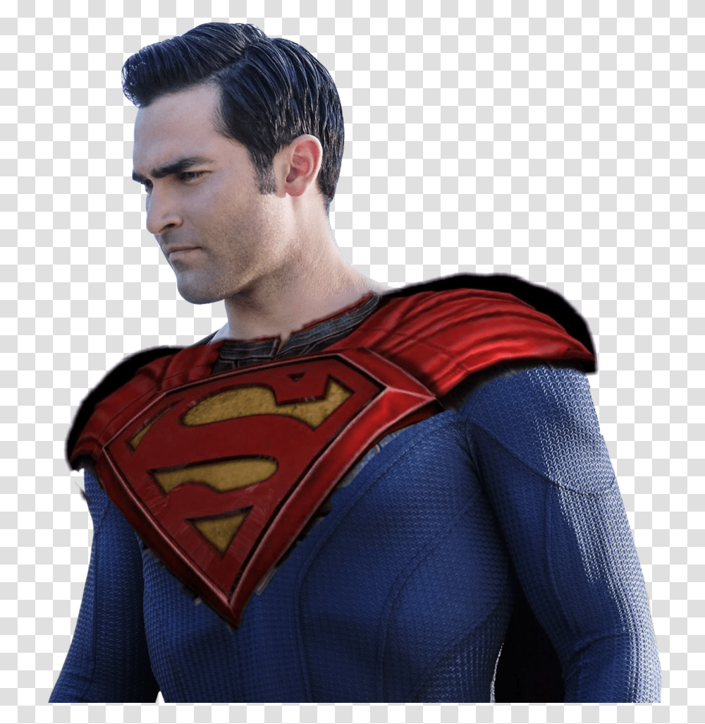 Superman Arrowverse Tyler Hoechlin, Person, Human, Apparel Transparent Png