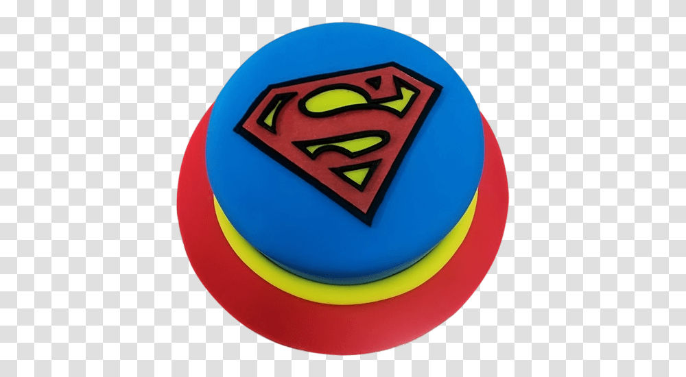 Superman Cake Superhero Birthday Cakes Birthday Cake Of Superman, Frisbee, Toy Transparent Png