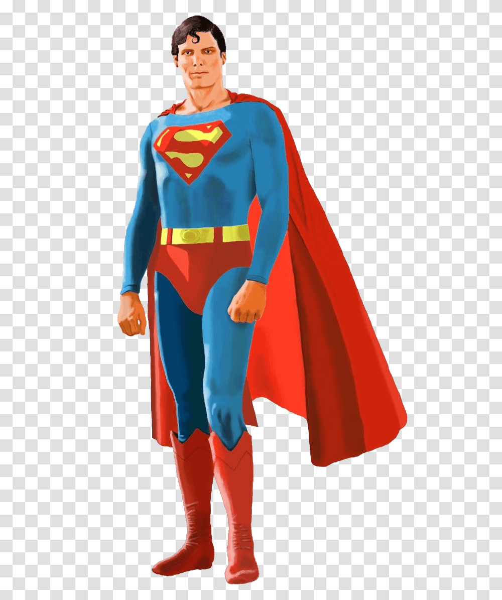 Superman, Character, Cape, Apparel Transparent Png