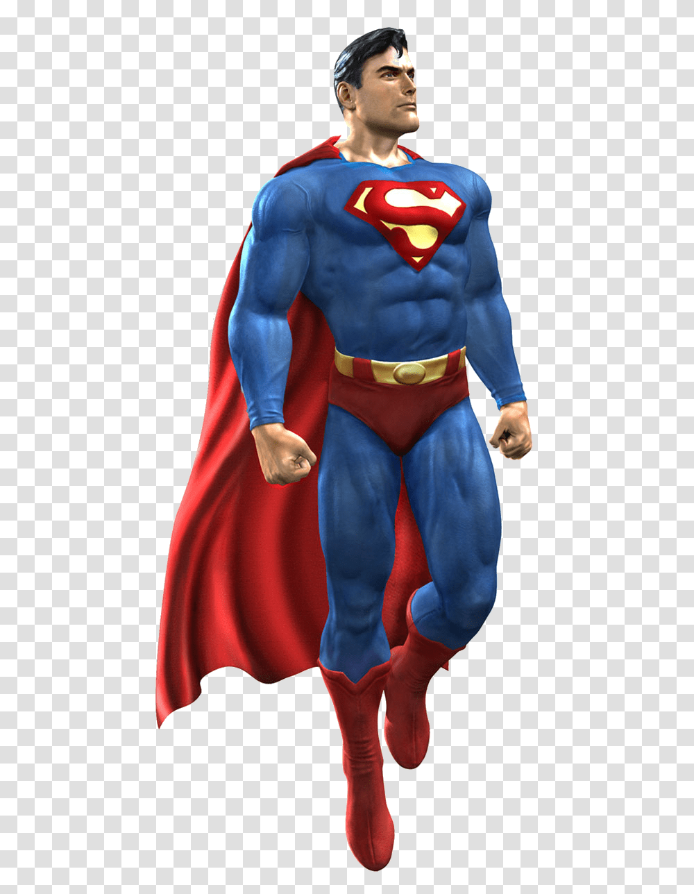 Superman, Character, Figurine, Cape Transparent Png