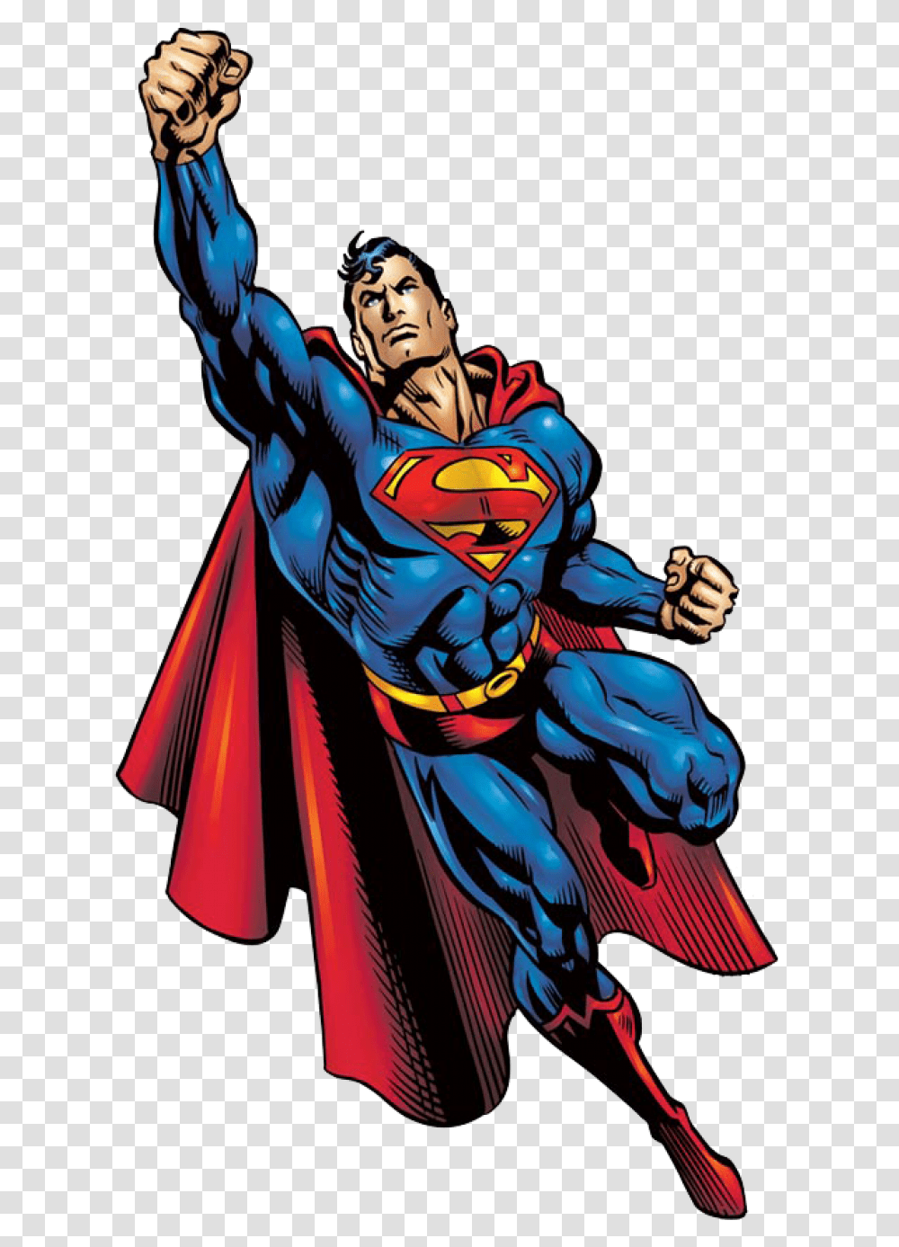 Superman Classic Superman, Batman, Person, Human, Hand Transparent Png