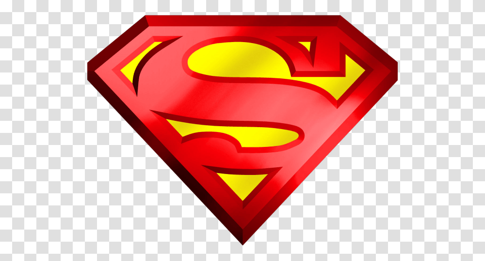 Superman Clipart 3d Logo De Superman En, Trademark, Emblem Transparent Png