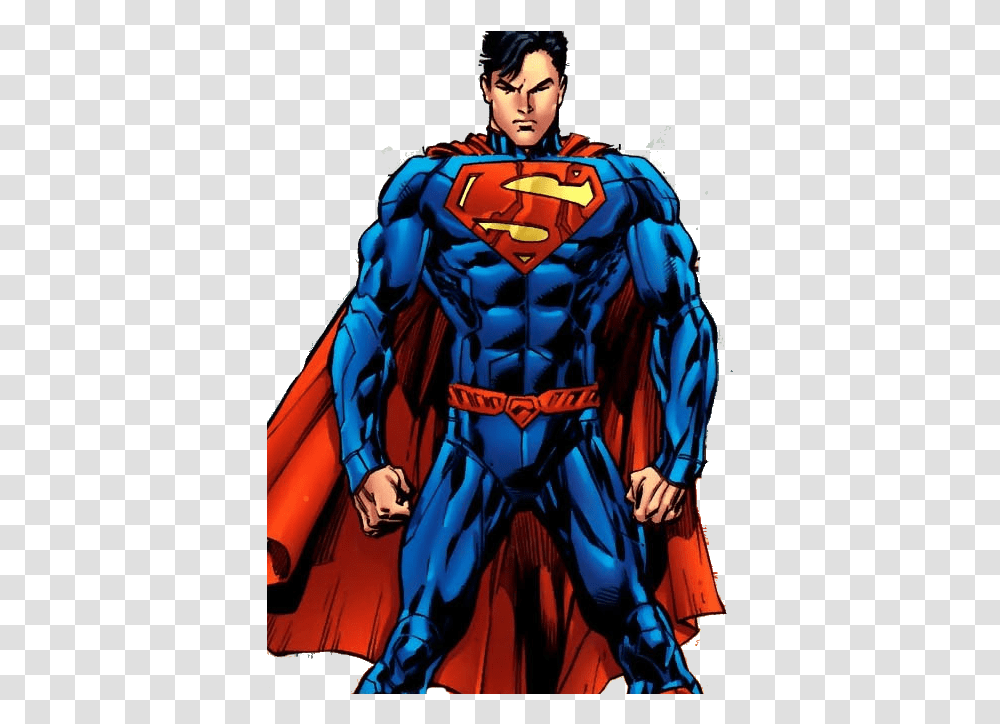 Superman Clipart Black And White Superman Jim Lee, Batman, Person, Human Transparent Png