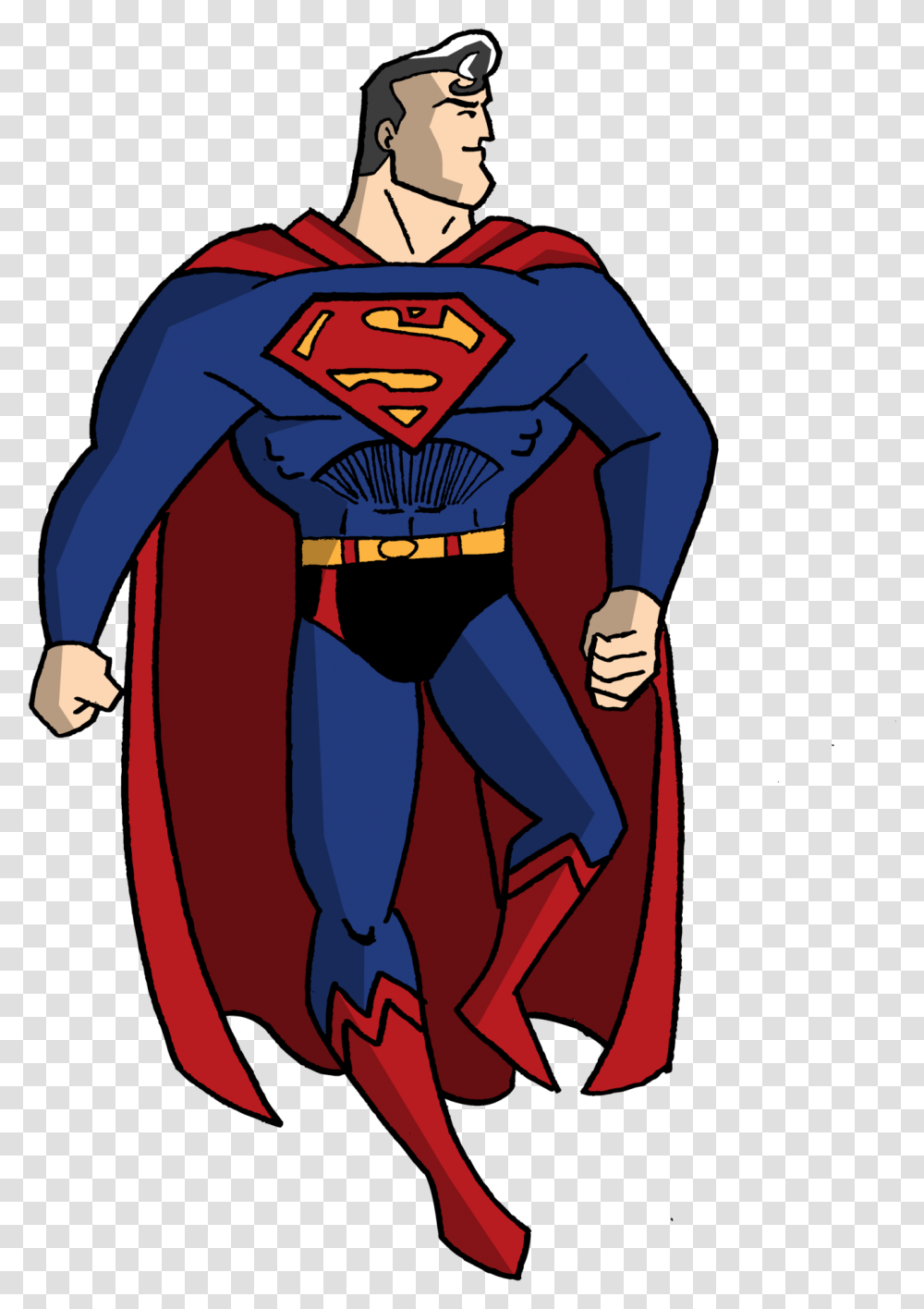Superman Clipart Classic Superman, Sleeve, Costume, Long Sleeve Transparent Png