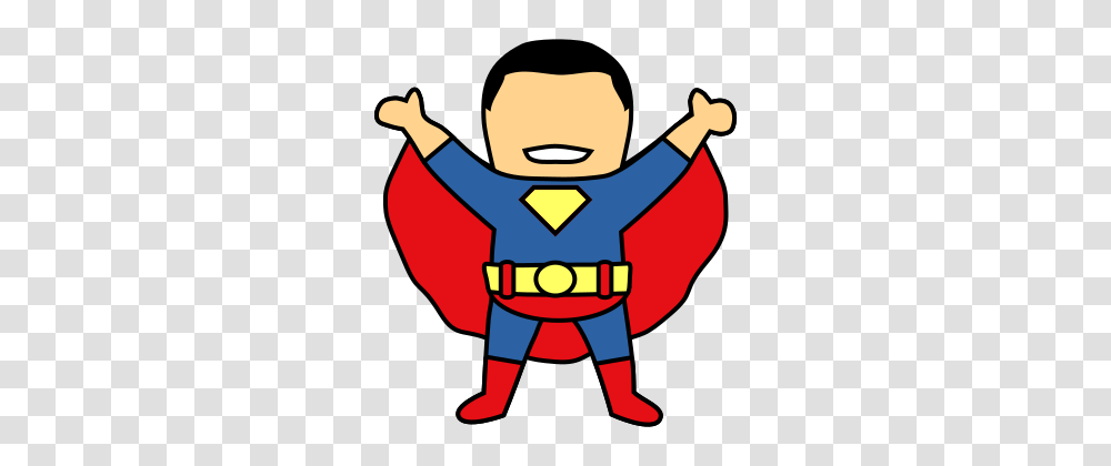 Superman Clipart, Costume, Mascot, Label Transparent Png