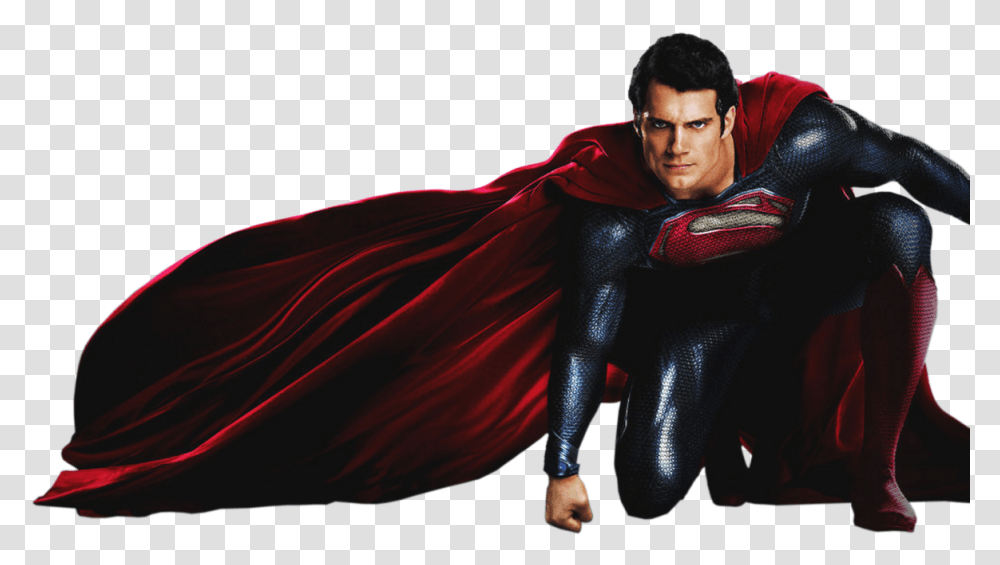 Superman Cloak Download Superman, Clothing, Person, Fashion, Costume Transparent Png