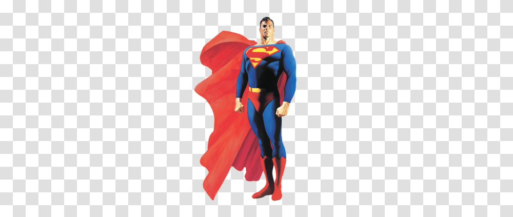 Superman, Person, Cape, Long Sleeve Transparent Png