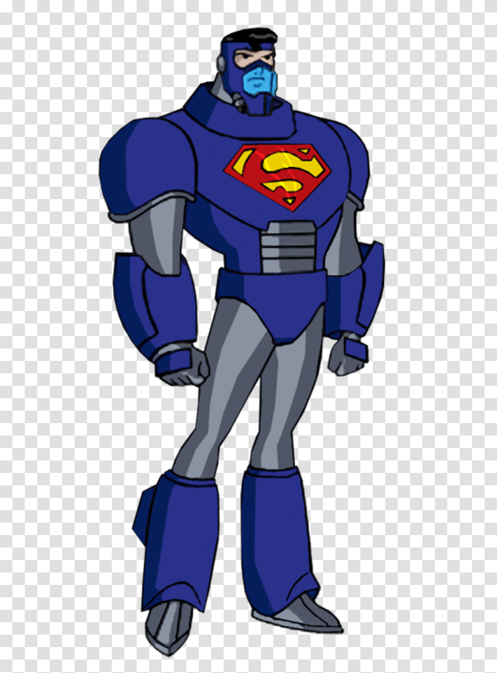 Superman, Person, Pants, Robot Transparent Png