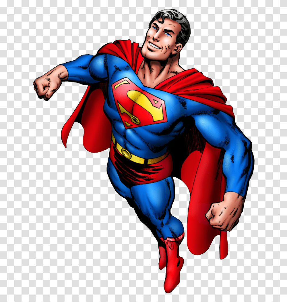 Superman, Costume, Person, Human, Book Transparent Png