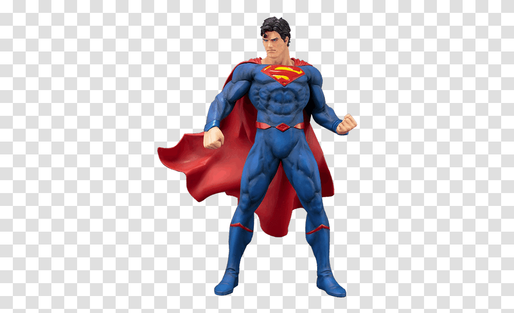 Superman Dc Comics Superman, Cape, Person, Figurine Transparent Png