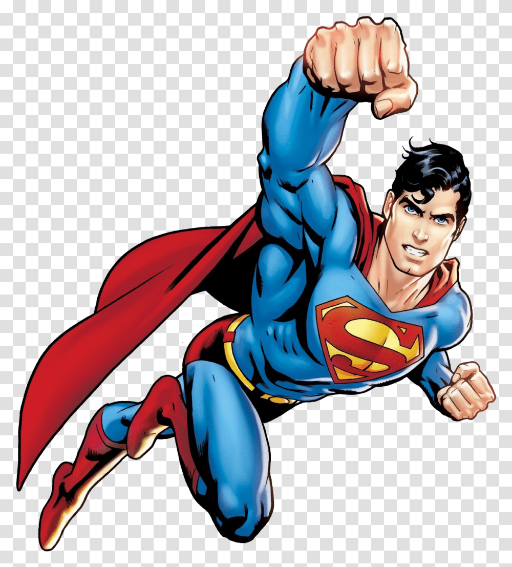 Superman Download Superman Clipart, Person, Hand, Leisure Activities, Ninja Transparent Png