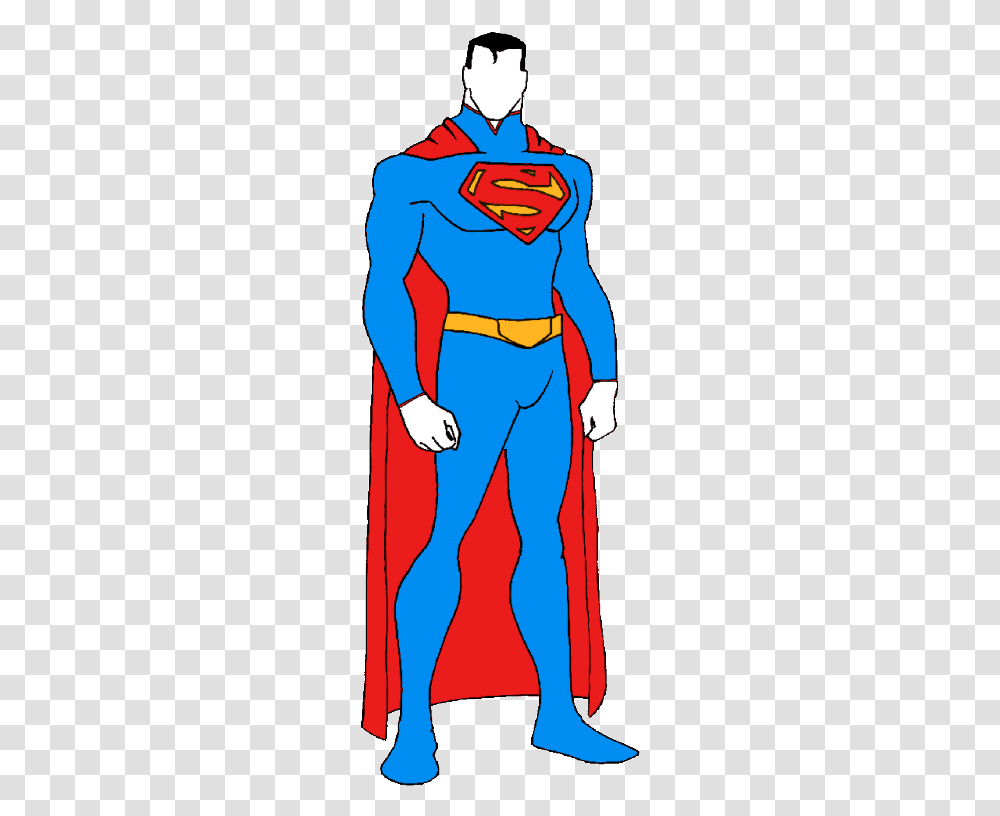 Superman Dress Cliparts Superman Template, Pants, Person, Costume Transparent Png