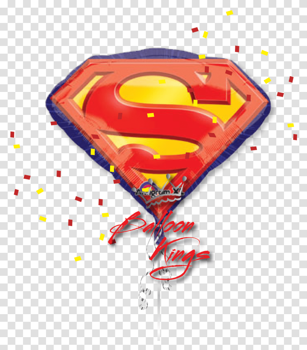 Superman Emblem Superman Foil Balloon, Paper, Heart, Toy, Kite Transparent Png