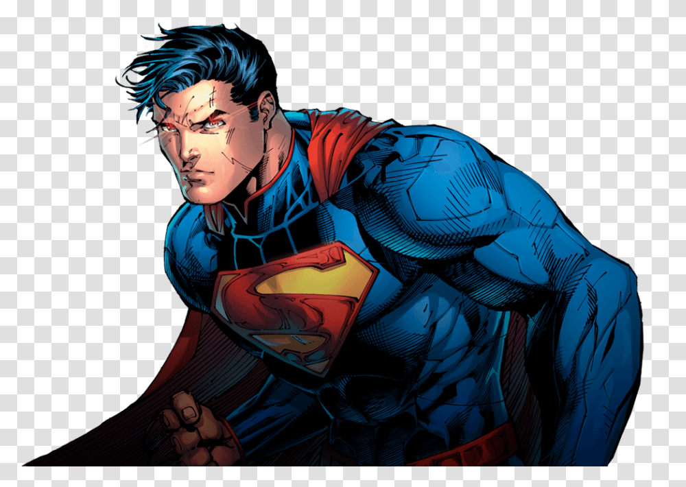 Superman Face Superman Face Comic, Person, Human, Batman, Hand Transparent Png