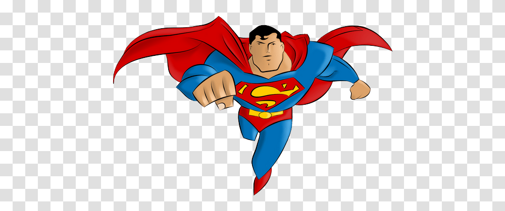 Superman Famous Cartoon Characters Of All Time Superman Clipart, Cape, Apparel, Book Transparent Png