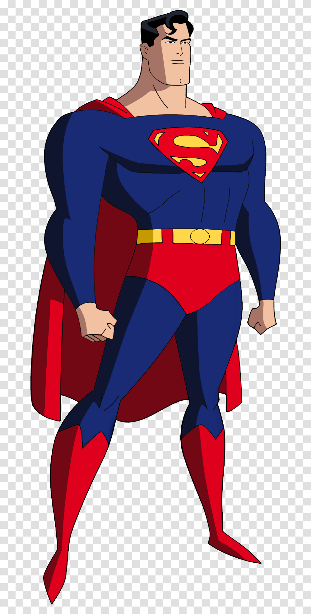 Superman Fleischer Studios Cartoon Dc Animated Universe Superman The Animated Series, Sleeve, Person, Long Sleeve Transparent Png
