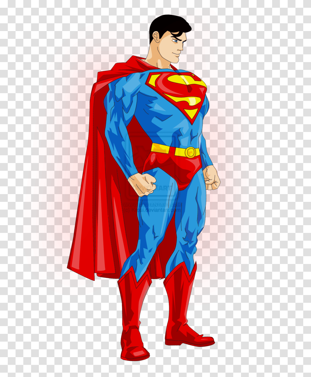 Superman Hd, Costume, Person, Cape Transparent Png