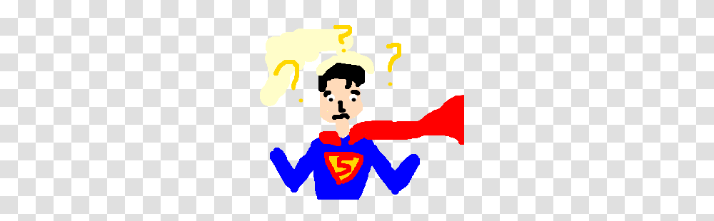 Superman Is Confused Because He Lost His Hands Drawing, Paper, Face, Poster, Leisure Activities Transparent Png