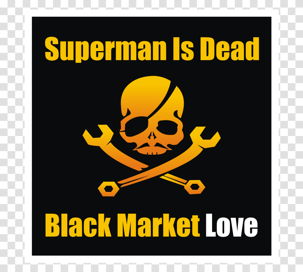 Superman Is Dead Logo, Pirate, Poster, Advertisement Transparent Png