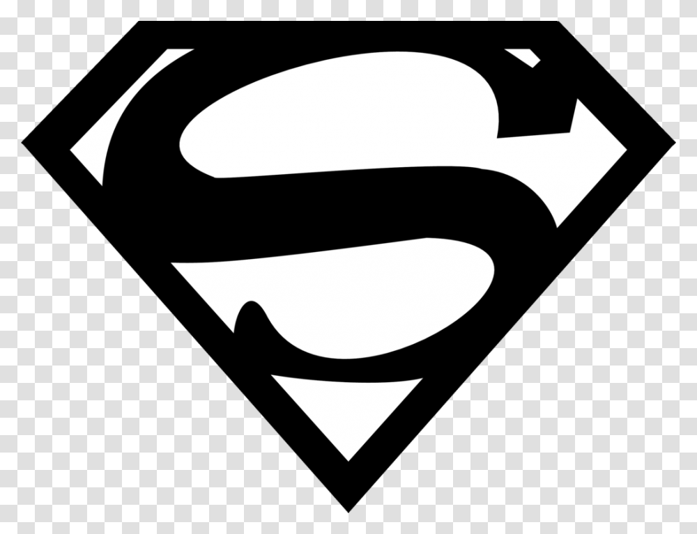 Superman Logo Black And White For Free Download Supergirl Logo, Axe, Tool, Trademark Transparent Png