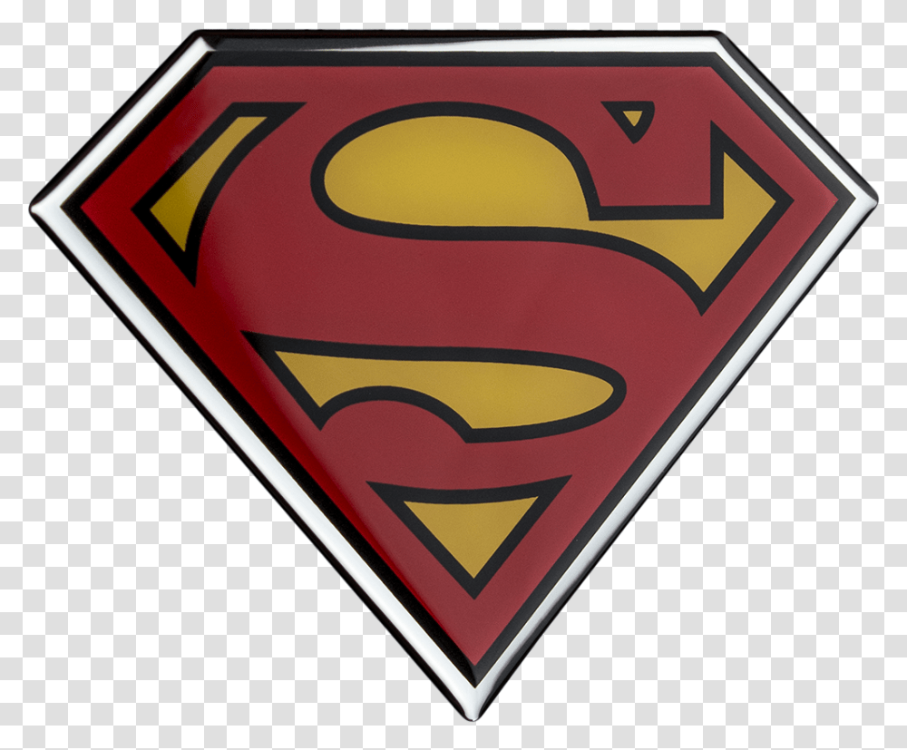 Superman Logo Classic Lensed Fan Emblem Logo Superman, Armor, Symbol, Road Sign, Trademark Transparent Png