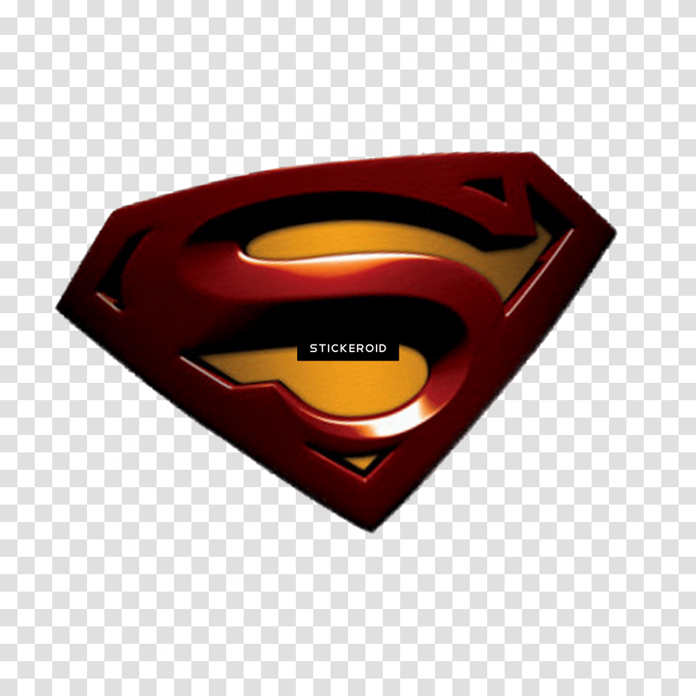 Superman Logo Clipart Superman Logo, Symbol, Tape, Arrow, Emblem Transparent Png