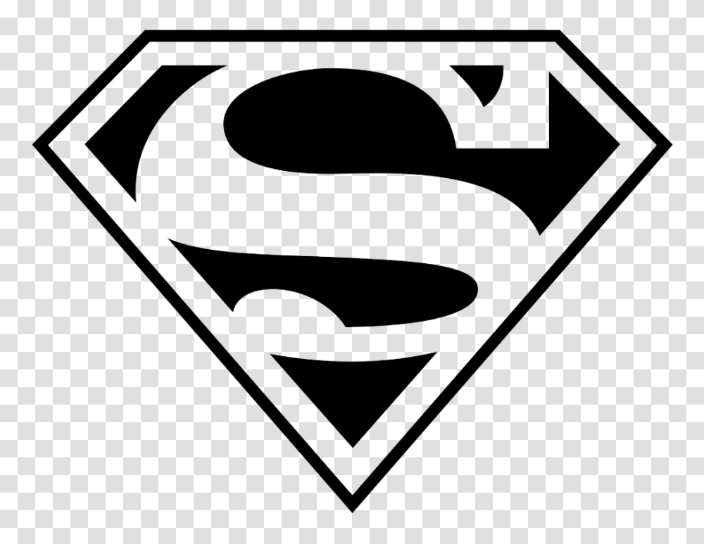 Superman Logo Hd, Triangle, Trademark, Label Transparent Png