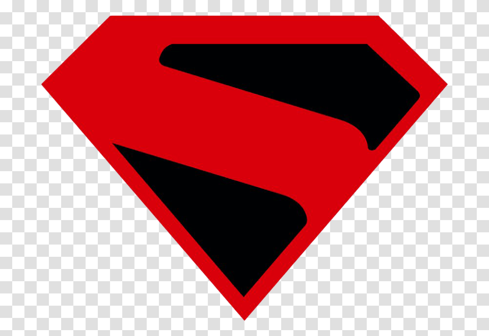 Superman Logo Image Background Kingdom Come Superman Symbol, Triangle, Label, Alphabet Transparent Png