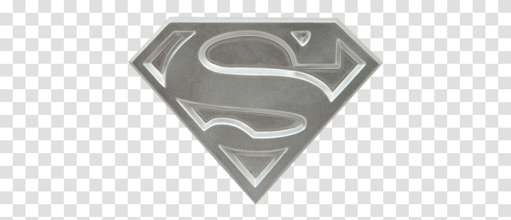 Superman Logo Metal Bottle Logo De Superman Metal, Symbol, Trademark, Sink, Arrowhead Transparent Png